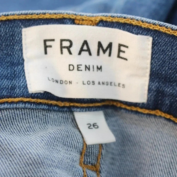 FRAME Denim ladies jeans size 26 - Picture 7 of 8